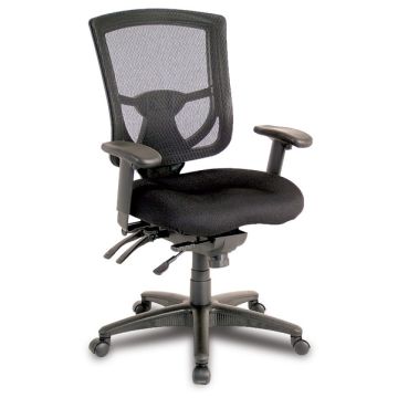 Mesh Mid Back Executive Chair w/ Ratchet Back