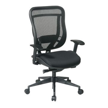 Executive High Back Chair with Breathable Mesh Back