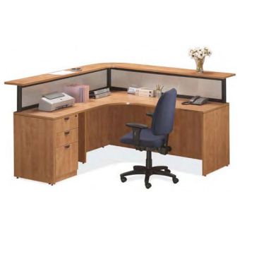 Reception L-Shaped Desk Suite