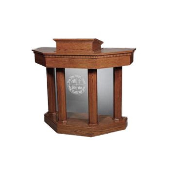 8400 Series Pulpit w/ Plexiglas Front