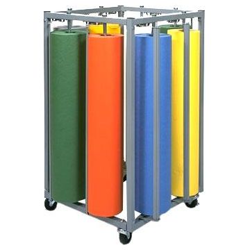 Eight Roll Square Vertical Paper Rack