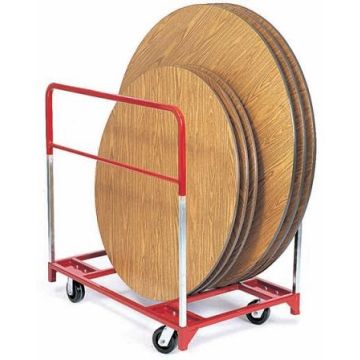 3700 Round Folding Table Trucks