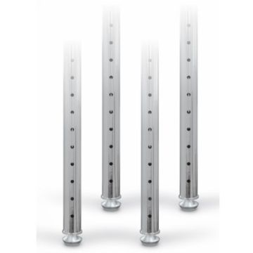 Optional Youth Height Leg Inserts (12'' to 18'' H)