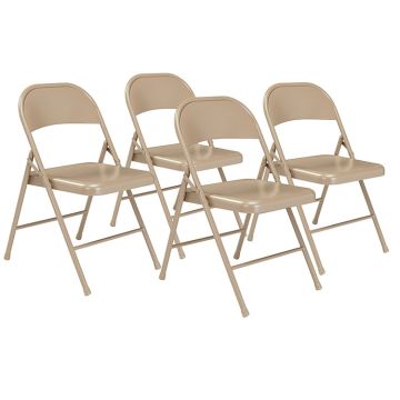 All Steel Folding Chair- 4 Pack