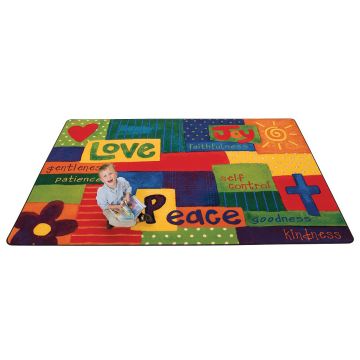 Spiritual Fruit Painted ValuePlus Rug