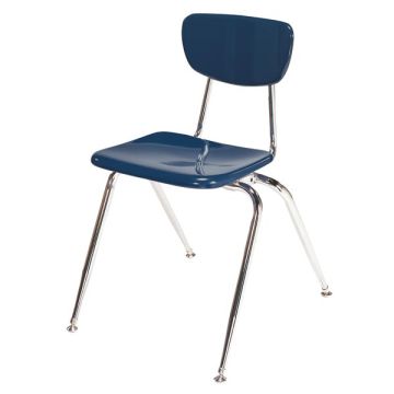 Solid Plastic Stack Chair (14'' H - K-2nd)