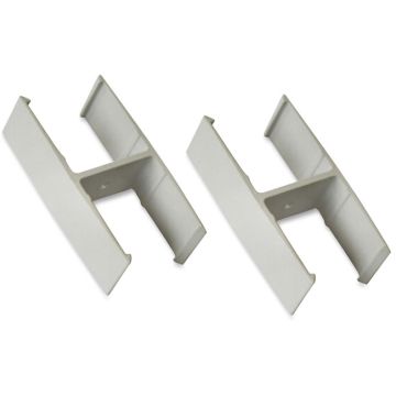 180° Straight Panel Connector (1-pair)