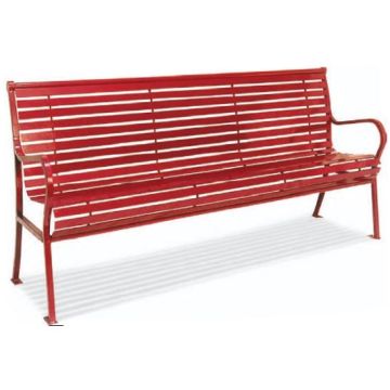 Hamilton Outdoor Bench with Horizontal Slat