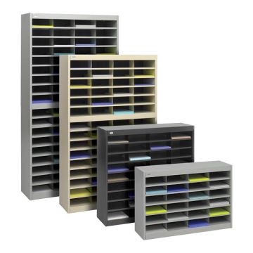 Steel Literature Organizers