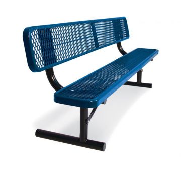 Outdoor Bench With Back