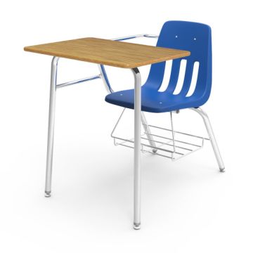 Chair Desk with Bookrack