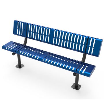 Slat Benches w/ Backs