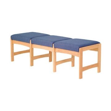 Dakota Wave Bench Reception Seating