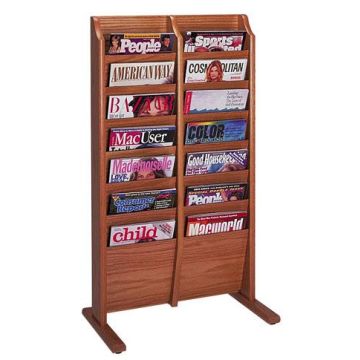 Cascade Magazine Floor Racks