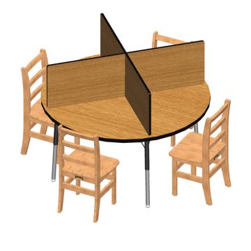 Table Top Study Carrel