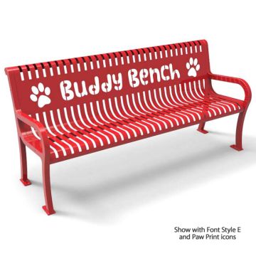 Lexington Buddy Bench