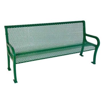 Lexington Diamond Outdoor Benches with Backs