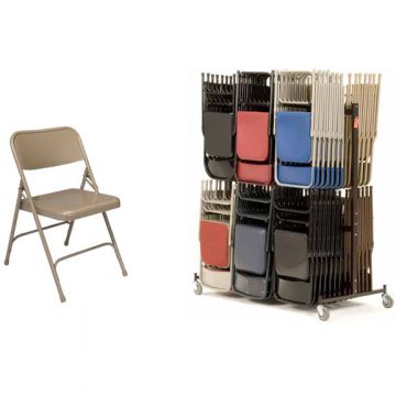 2XX Folding Chair (84 Qty) & Dolly Package