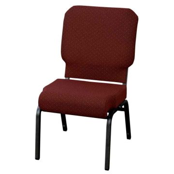 Upholstered Tall Wing Back Chair (3'' Roll Front Seat)