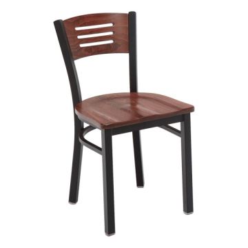 3300 Series Cafe Chair with Wood Seat and Back by KFI
