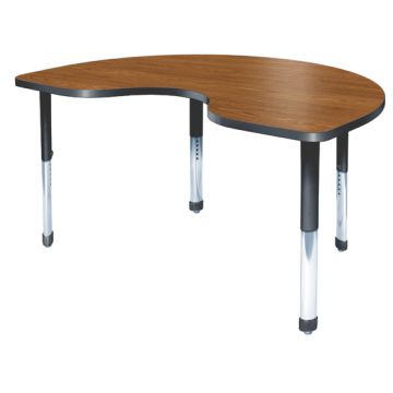 Aero Height Adjustable Activity Table (48'' x 72'' Kidney)
