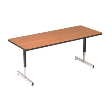 Pedestal Leg Computer Tables