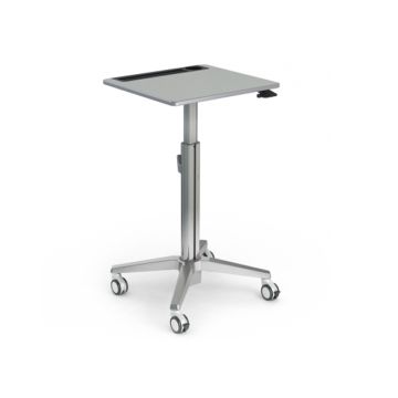 Quick Ship Crossfit Motion Desk (Rectangle Surface/Edge) w/ Cup Holder