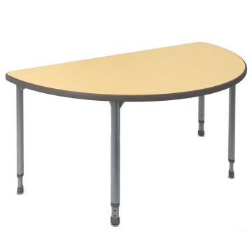 A & D Table (30'' x 60'' Half Round)