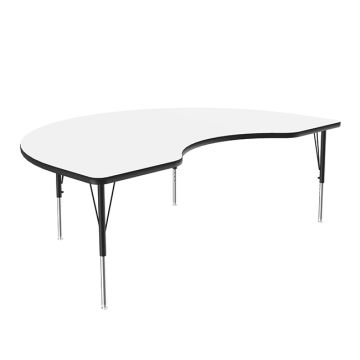 Dry Erase Activity Table (48'' X 72'' Kidney)