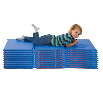 Germ-Free 3-Section Folding Rest Mat (1'' Thick)- 10 Pack
