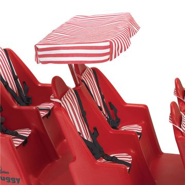 Optional Single Canopy For Bye- Bye Buggy- Red & White