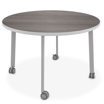 Akt Table w/ Rectangular Legs  (36'' D x 29'' H - Round)