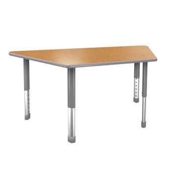 Aero Height Adjustable Activity Table (30'' x 30'' x 60'' Trapezoid)