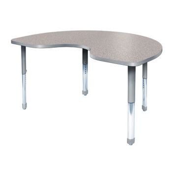 Aero Height Adjustable Activity Table (36'' x 72'' Kidney)