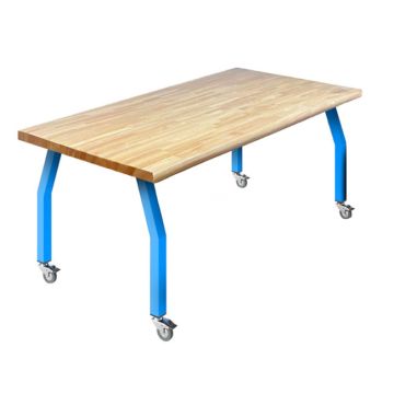 Innovation Maker Tables with Hardwood Top