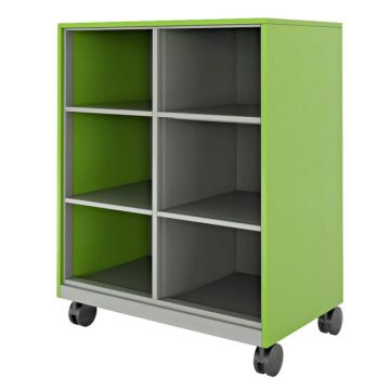 Hutch Mobile Metal Storage Cubbies