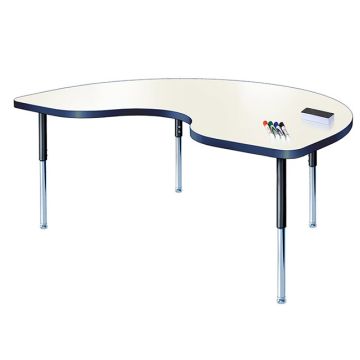 Modern Classic MarkerBoard Table (48'' x 72'' Kidney)