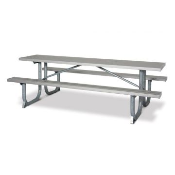 Aluminum & Steel Extra Heavy-Duty Picnic Table