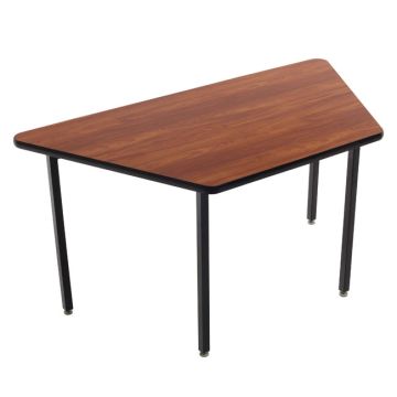 All-Welded Utility Table - Trapezoid (30'' W x 60'' D)