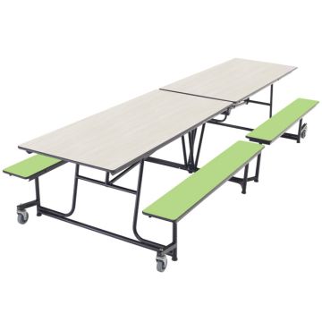 Mobile Bench School Cafeteria Tables