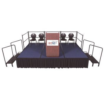 Dual Height Stage Sets w/ Carpet Surface