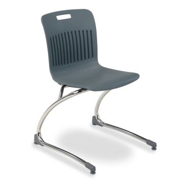 Analogy Series Cantilever Chair w/ Extra Large Shell (18-1/2'' H - 5th-Adult)