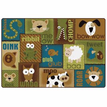 Animal Sounds KIDSoft Rugs