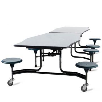 Avant Series ADA Cafeteria Tables w/8 round Stools