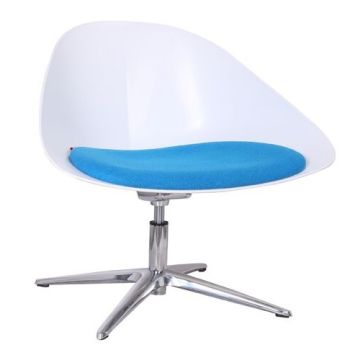 Contemporary Lounge Reception Swivel Club Chair