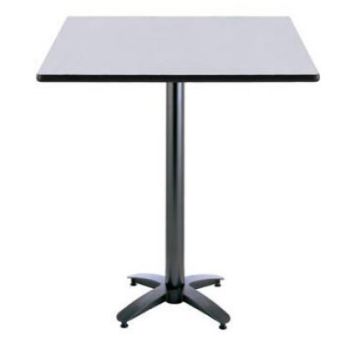 Mode Square Barstool Height Cafe Table w/ Arched Base