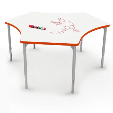 Hierarchy CogNitiv Dry Erase Activity Table (64.6" W x 56.5" D)