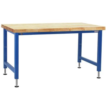 Adams Series Maple Top Electric Height Adjustable Workbench