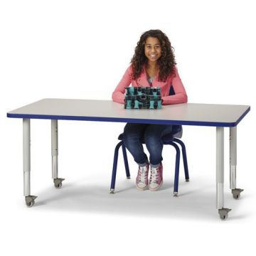 Berries Rectangle Activity Tables w/ Casters
