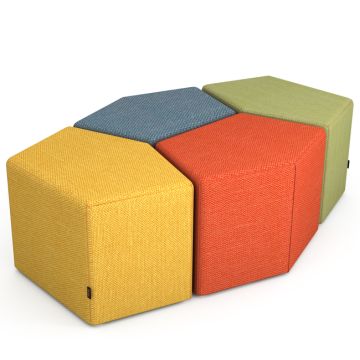 Blender Foam Soft Seating Package - Pentagon